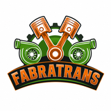 FABRATRANS logo with orange pistons and green turbochargers above bold orange text on black banner