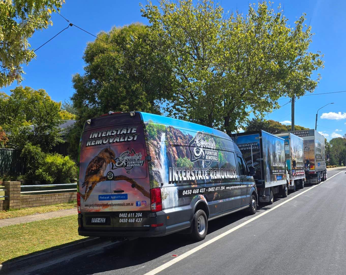 Smaller Transporting Vehicles — Gordy's Furniture Removals in Bathurst, NSW
