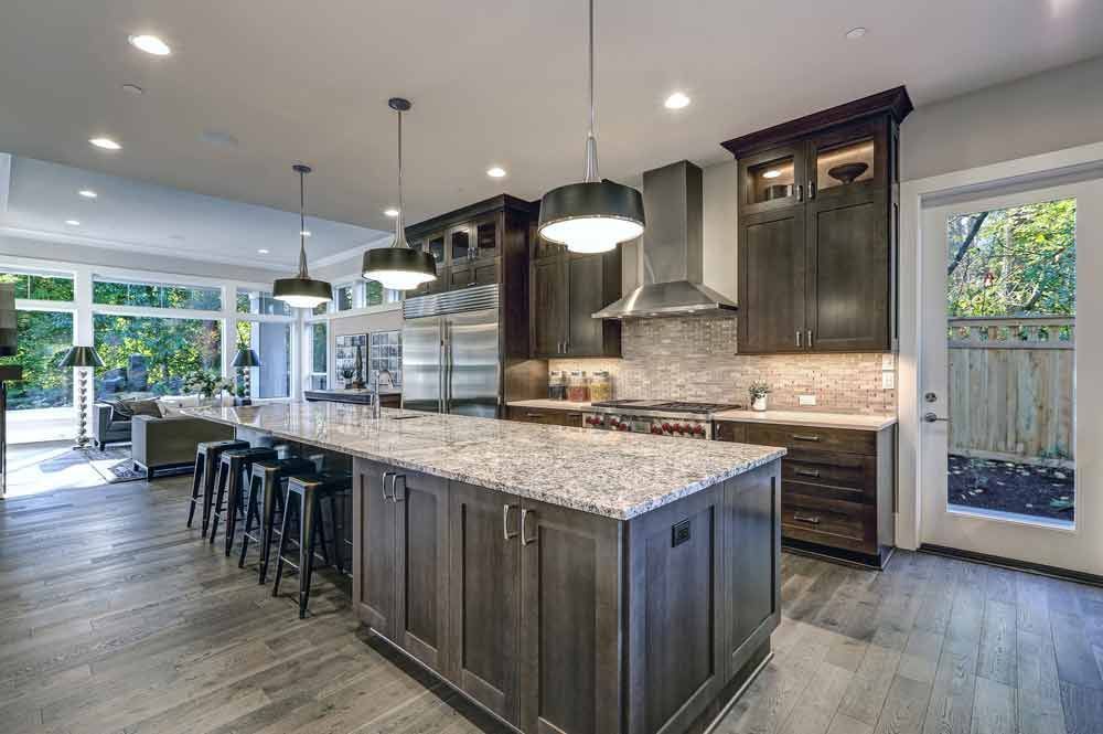 Modern Kitchen With Large Island — Foreshore Kitchens in Coolum Beach, QLD