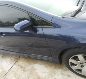 car side damage repaired