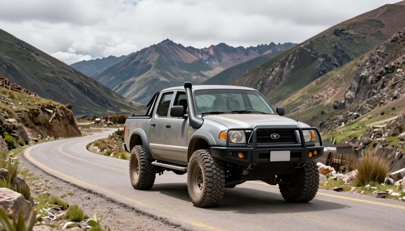 Alquiler de camioneta 4x4 en Cajamarca para turismo y negocios