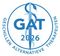 Blue GAT 2026 logo with a caduceus in a circle and the words “Geschillen Alternatieve Therapeuten”