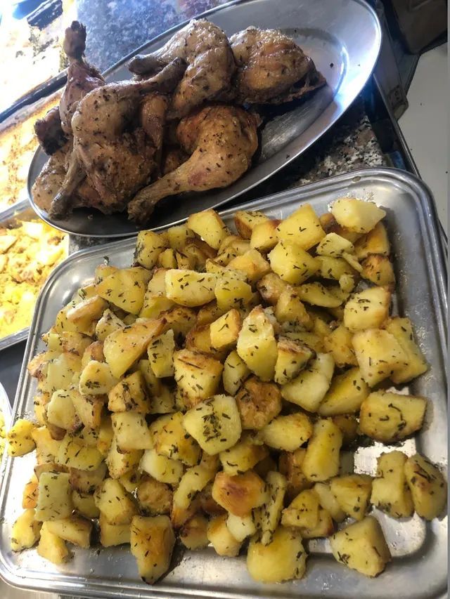 pollo e patate al forno
