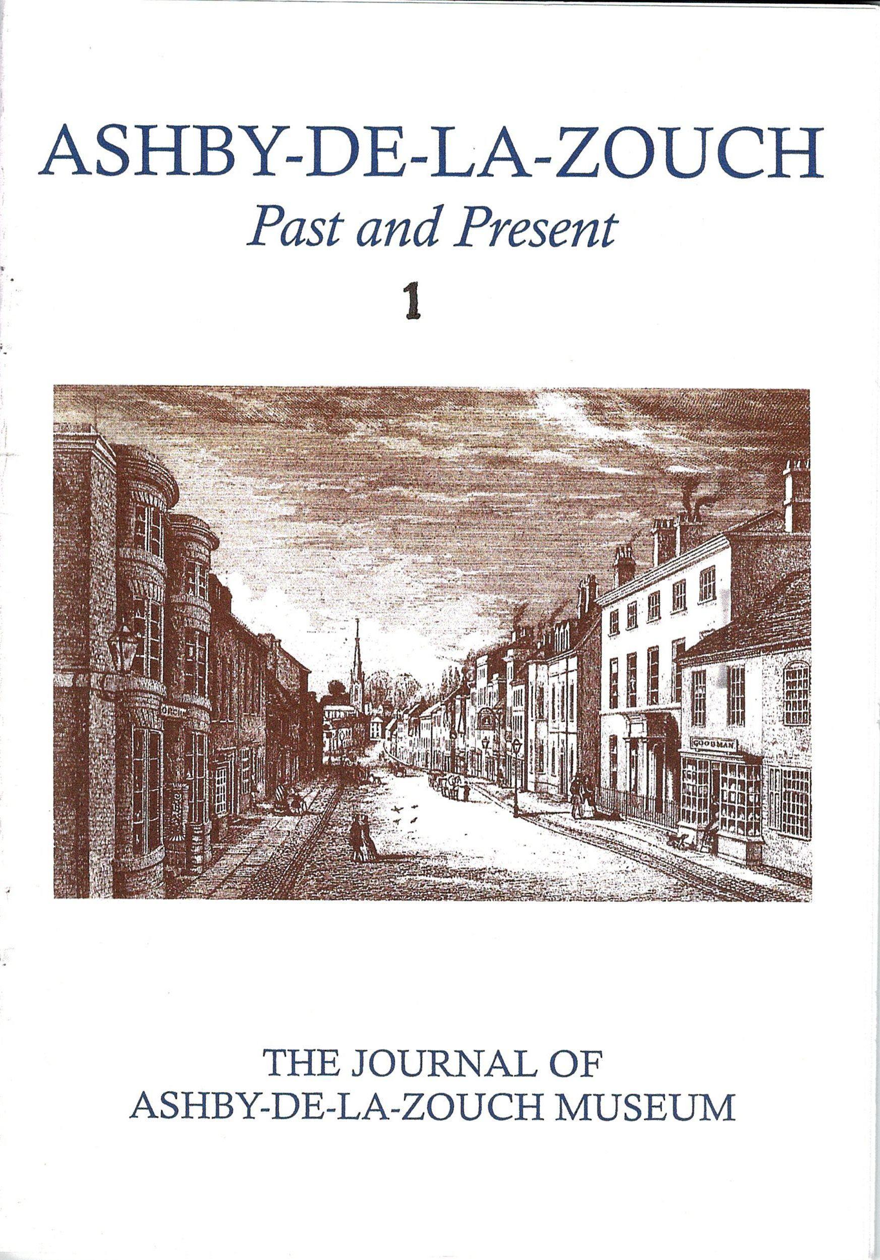 A book titled ashby de la zouch past and present