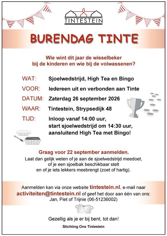 Burendag Tinte 2026 26 september