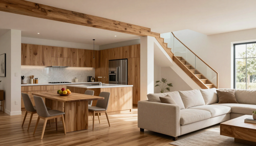 Open-plan home renovation