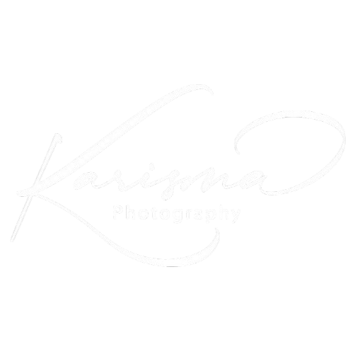 A white logo on a white background.