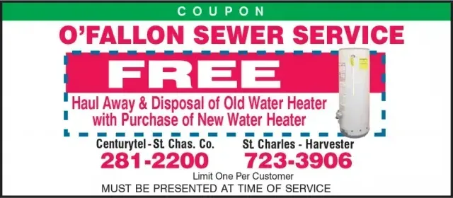 Coupon Sewer Service — O'Fallon, MO — O'Fallon Sewer & Plumbing Repair Service Coupon Sewer Service — O'Fallon, MO — O'Fallon Sewer & Plumbing Repair Service