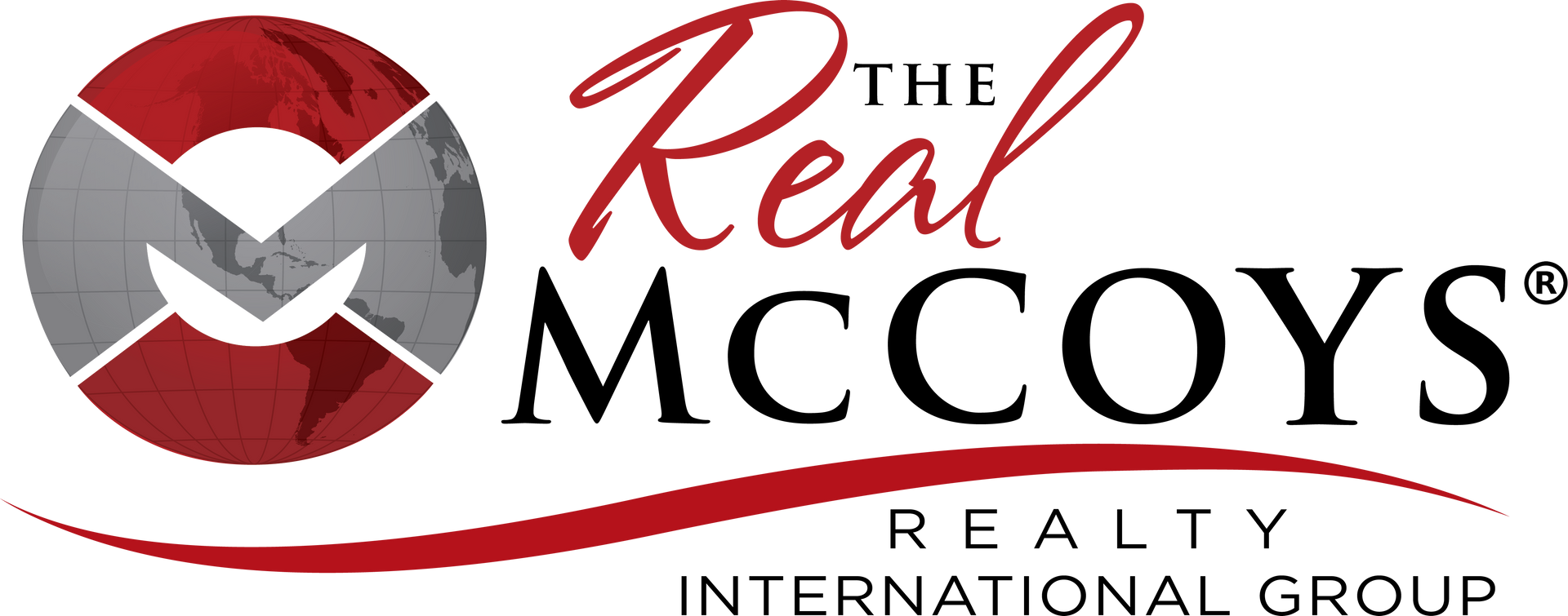 The logo for the real mccoy 's realty international group