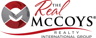 The logo for the real mccoy 's realty international group