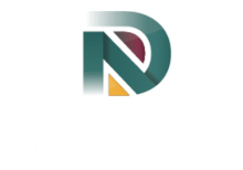 A green letter n with a red triangle in the middle on a white background.