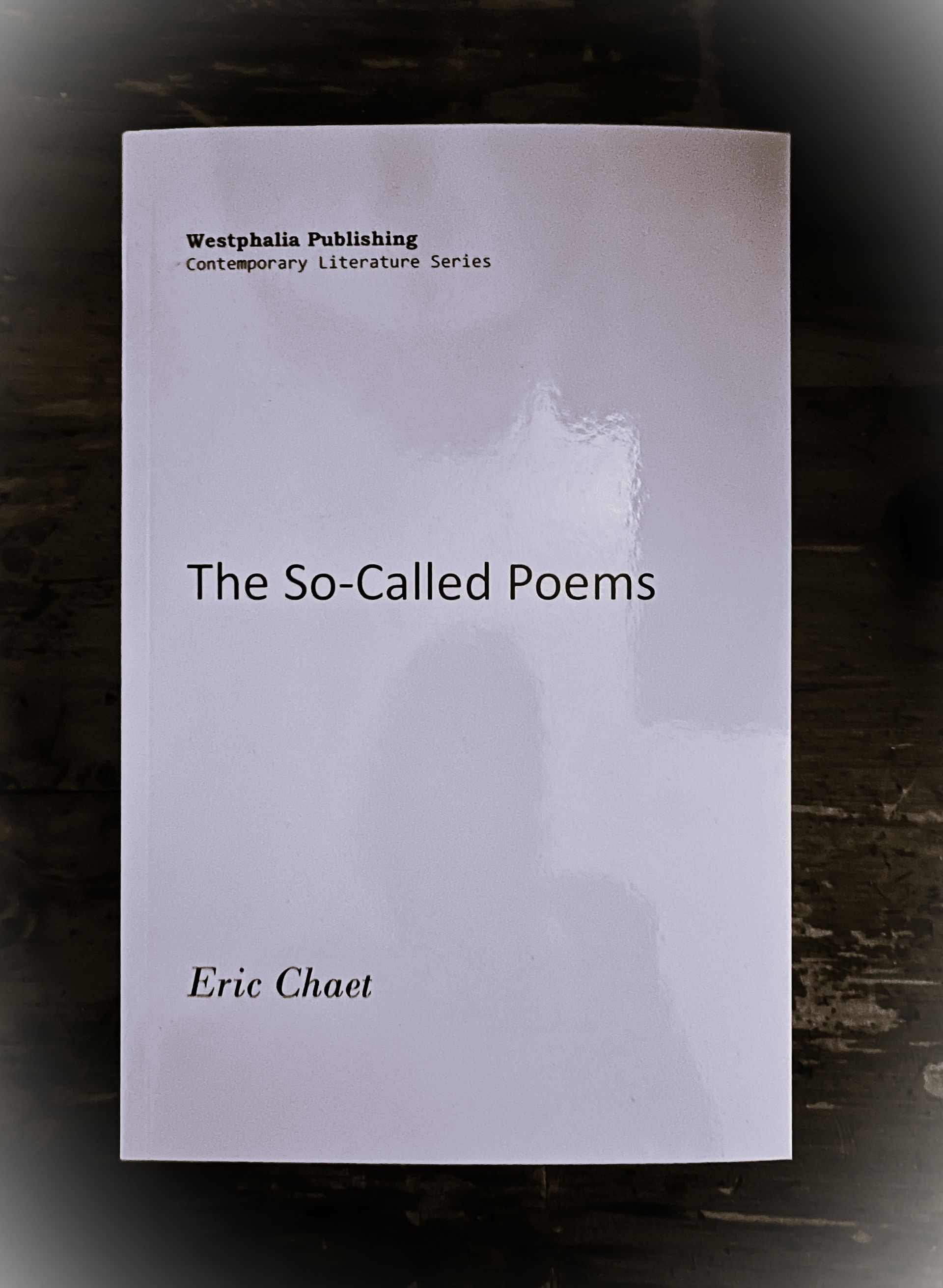A book called the so-called poems by eric cheer