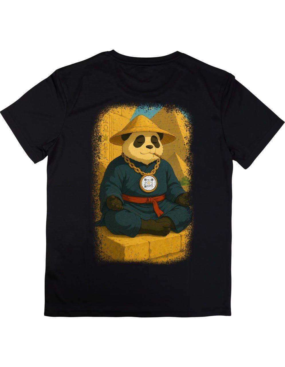 Weedcoin “Haze in the Pyramids” Panda Tee – OG Edition