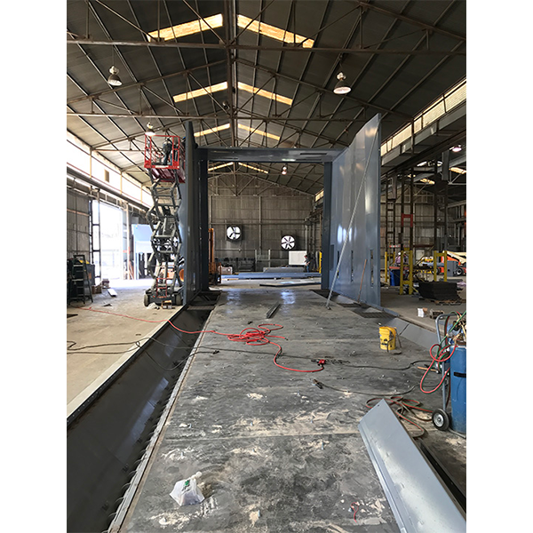 Energy Blast Room Structural Installation — Houston, TX — T-Tex Industries LLC GP