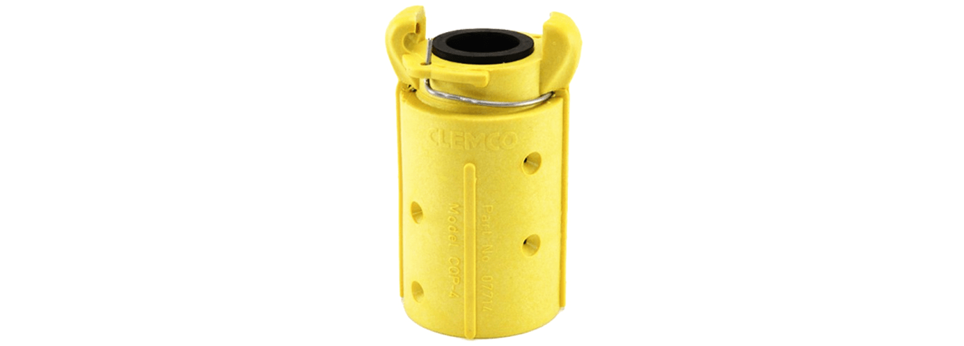 Yellow Aluminum Fittings Blast Hose — Houston, TX — T-Tex Industries LLC GP