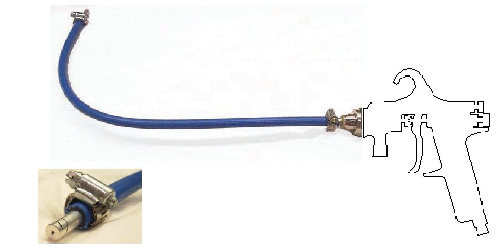 Binks Flexible Spray Gun Extension — Houston, TX — T-Tex Industries LLC GP