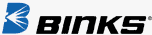 Logo for Binks, a spray equipment manufacturer. A blue