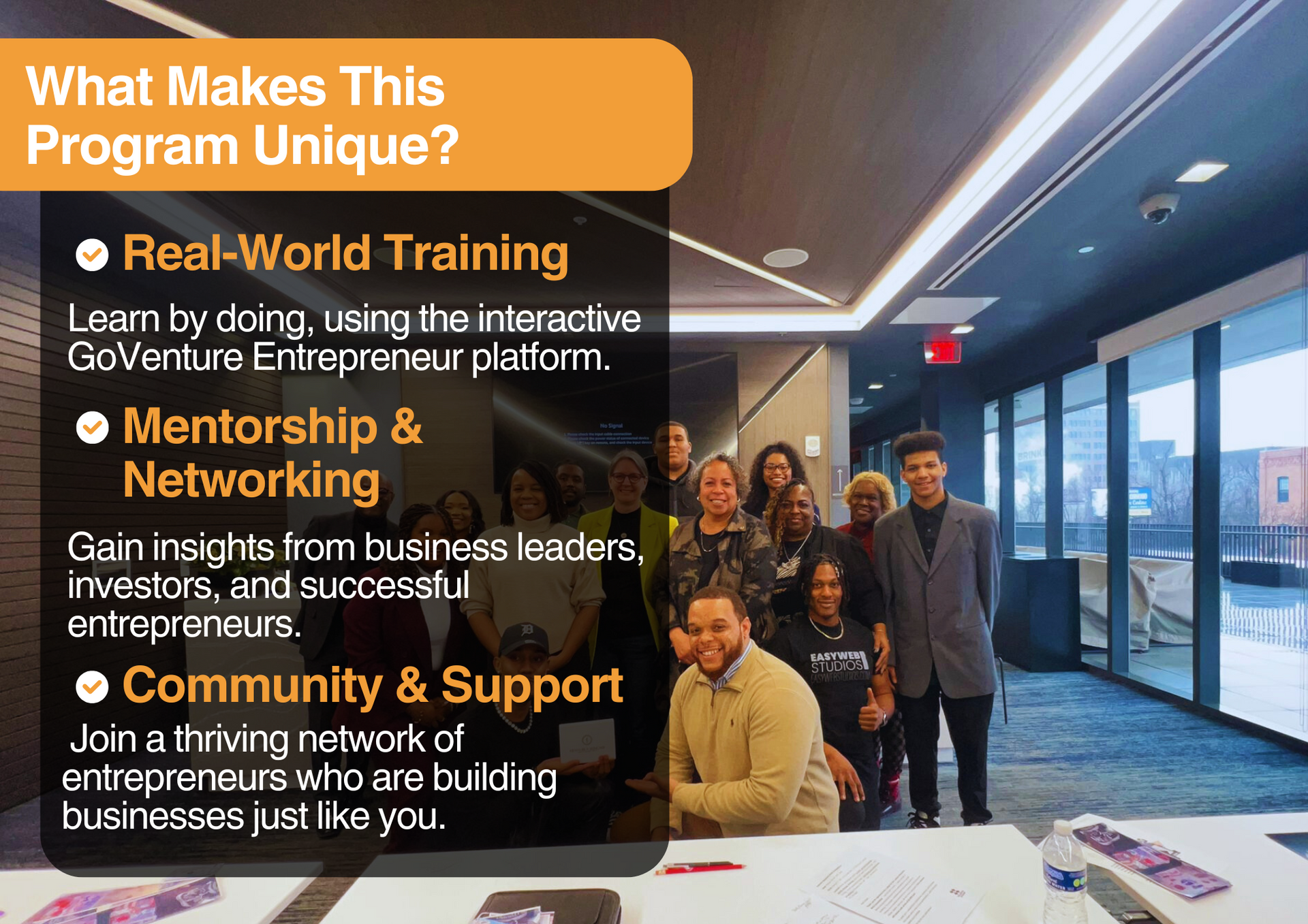 What makes the program unique?