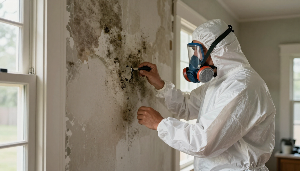 Baton Rouge Water Damage restoration crew assessing a water-damaged property