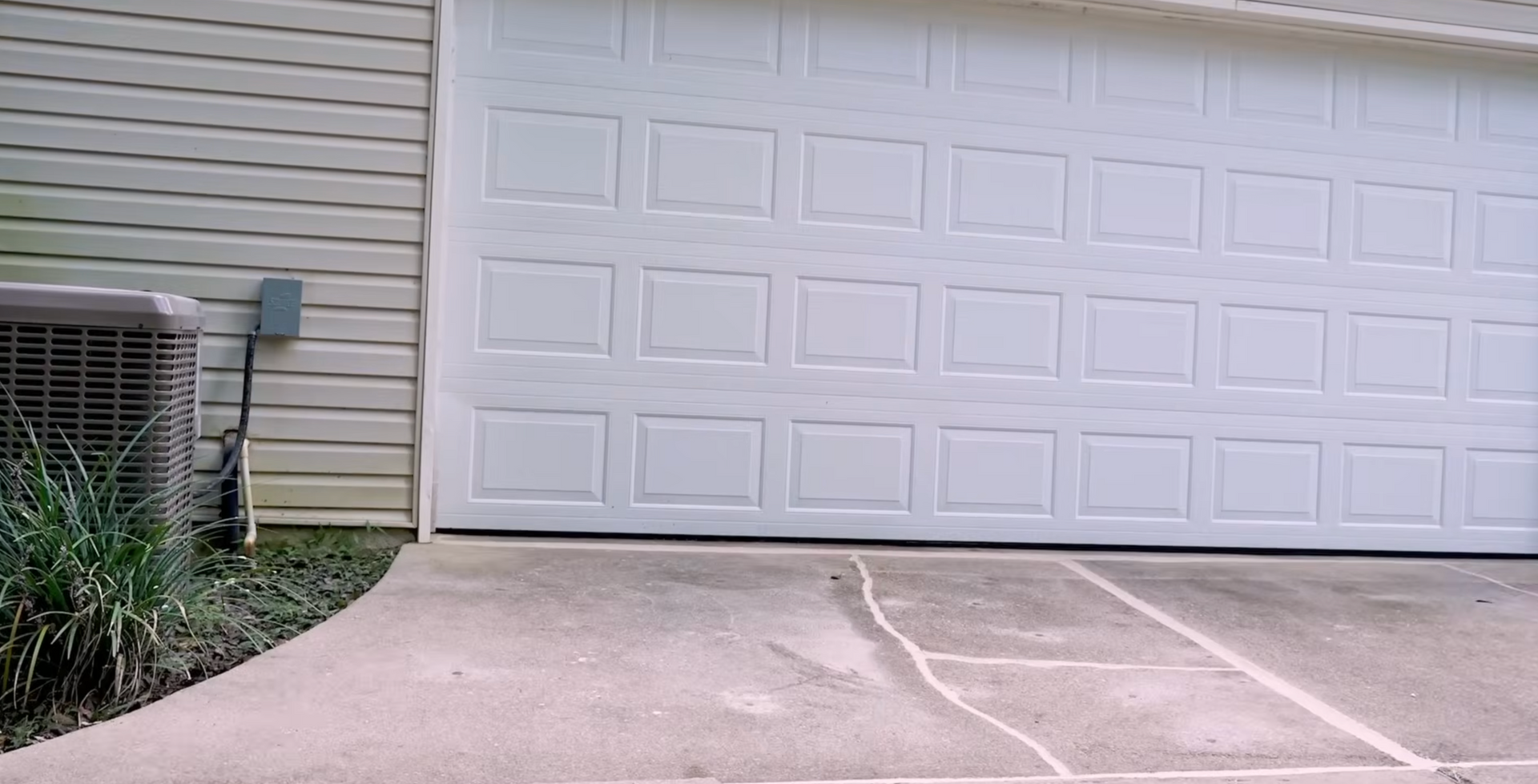 After image of a driveway after concrete lifting and leveling in fort worth TX