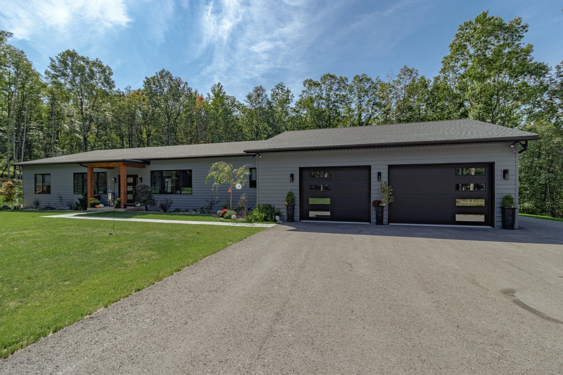 Outside view of house - Amish Remodeling Company State College, PA
