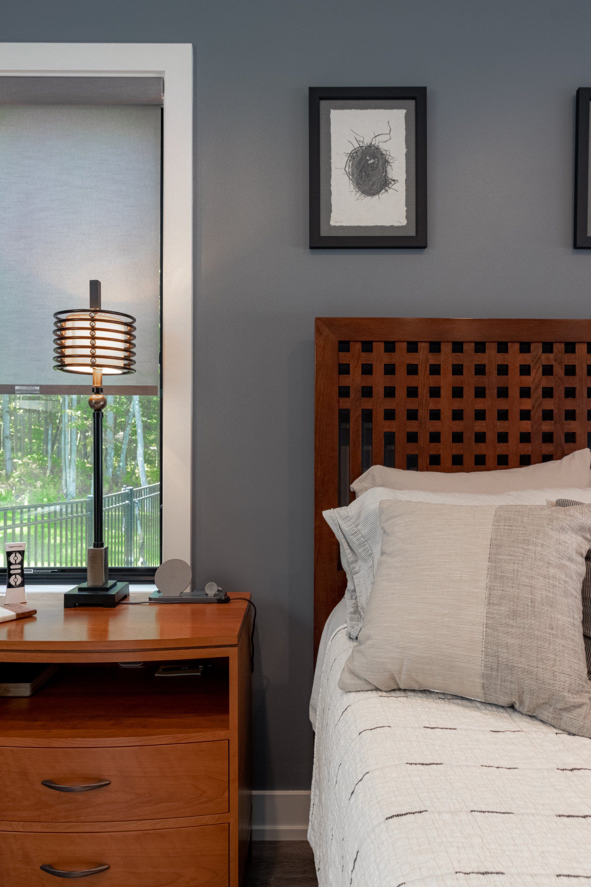 Bedroom detail - Custom homes State College, PA