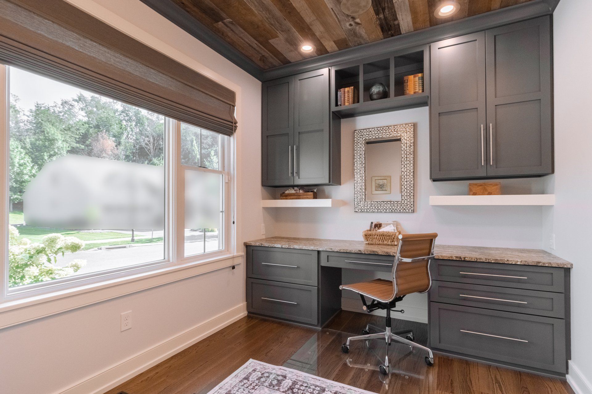 home office in custom home build State College, PA