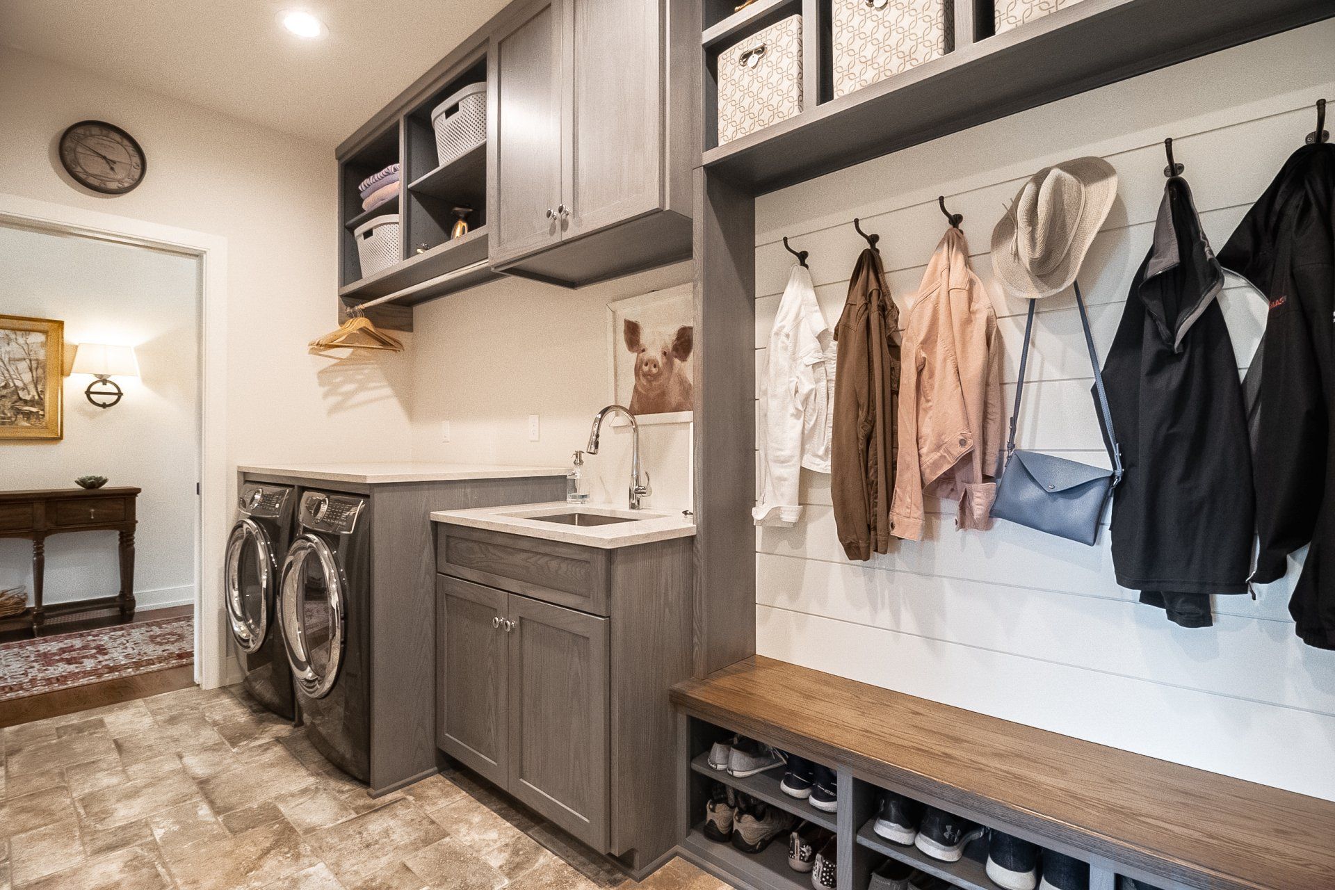 Laundry room - House hallway - Pennsylvania home builder