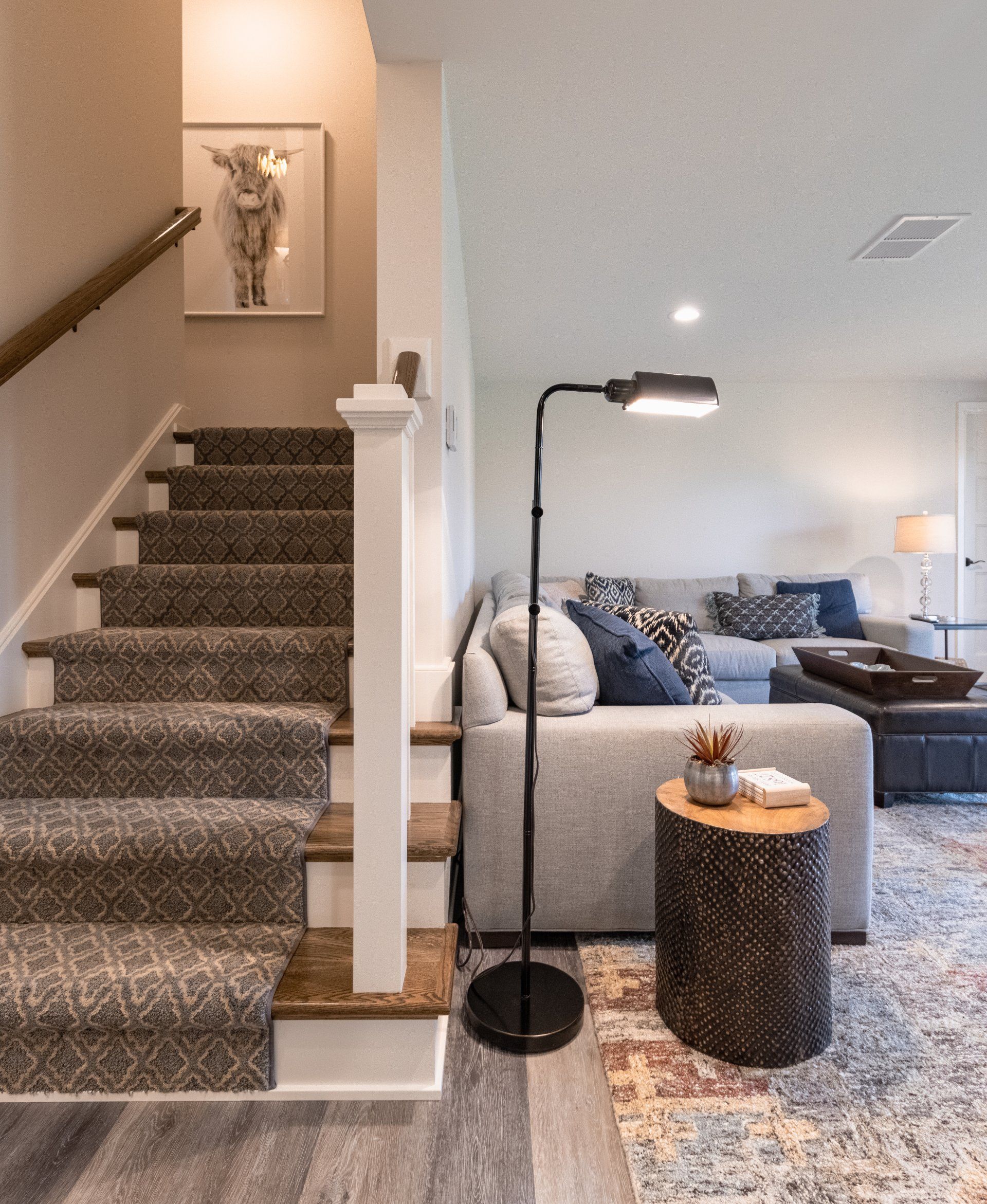 Home stairs - Amish Remodeling Company State College, PA