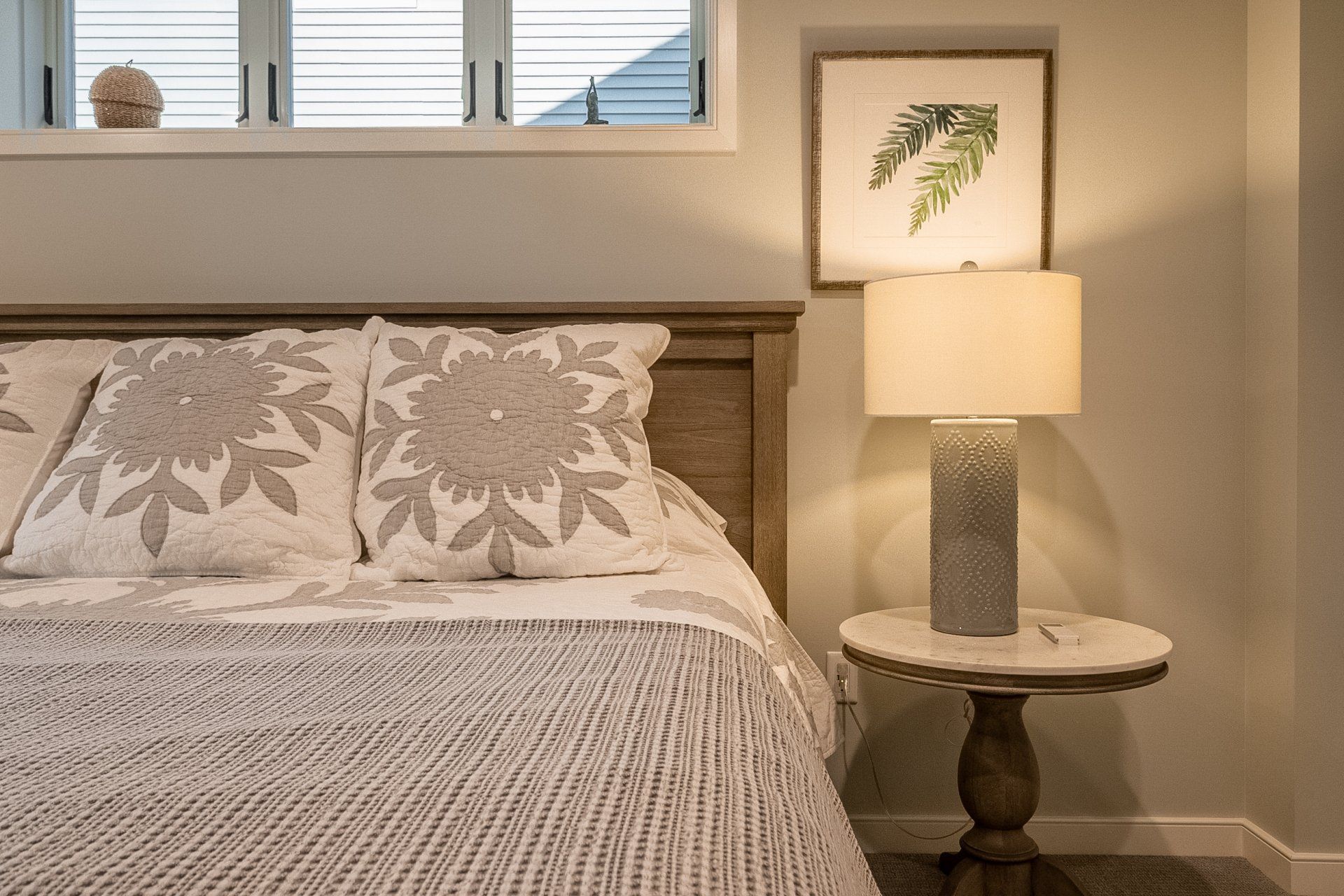Bedroom detail - Amish home builders State College, PA