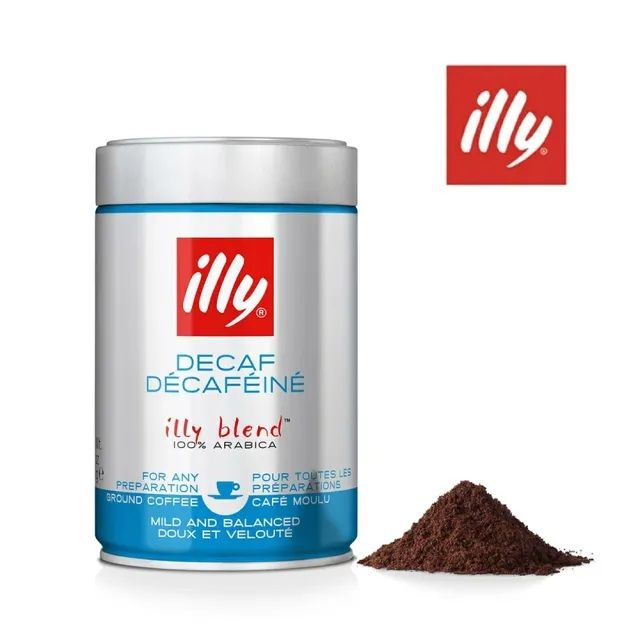 illy【illy意利】咖啡低咖啡因粉 (250g)
