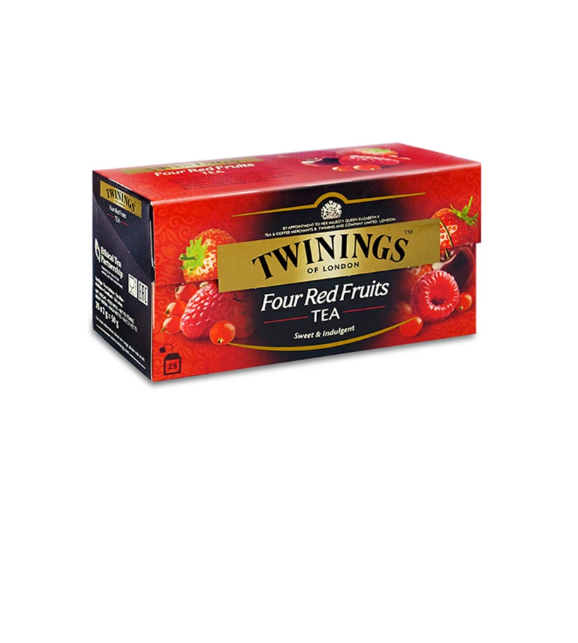 TWININGS 唐寧茶-四紅果茶 (2gx25包)