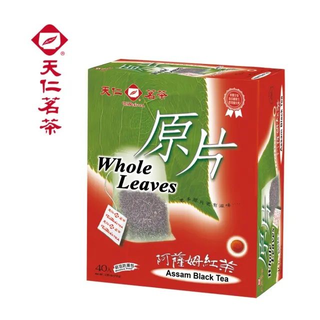 天仁【天仁茗茶】阿薩姆紅茶原片袋茶(茶包40入)