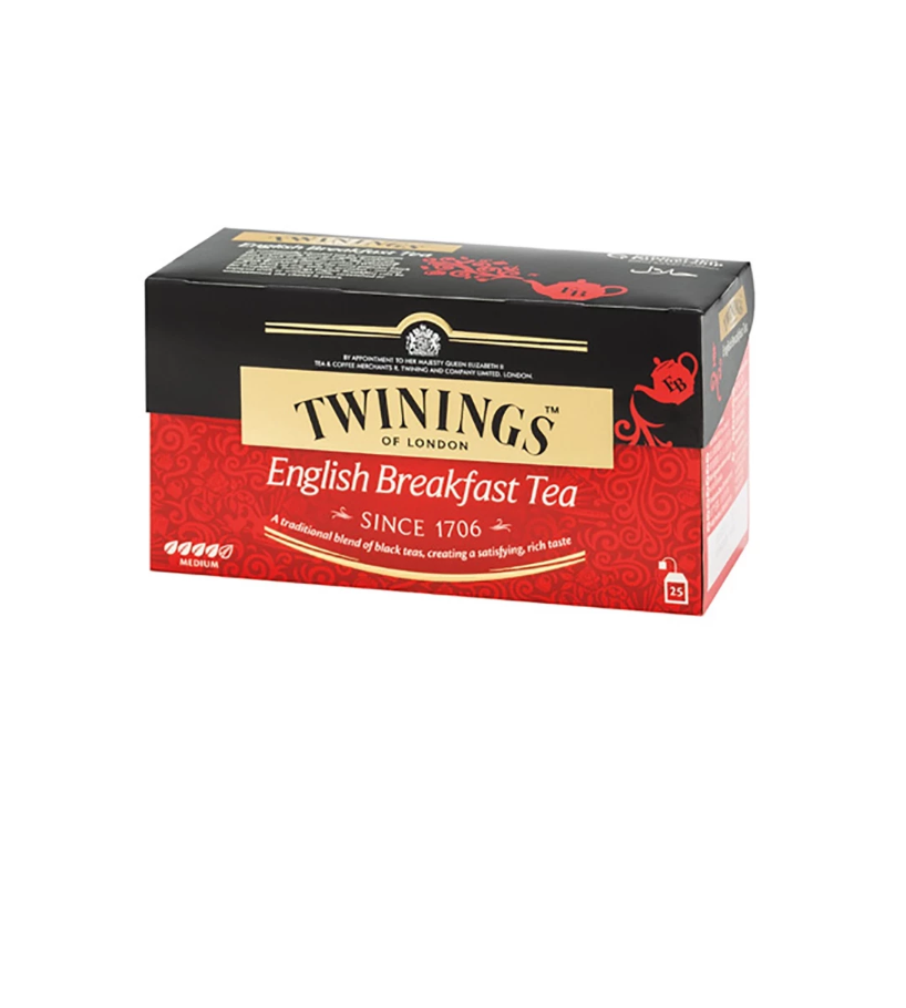 TWININGS 唐寧茶- 英倫早餐茶 (2gx25包)