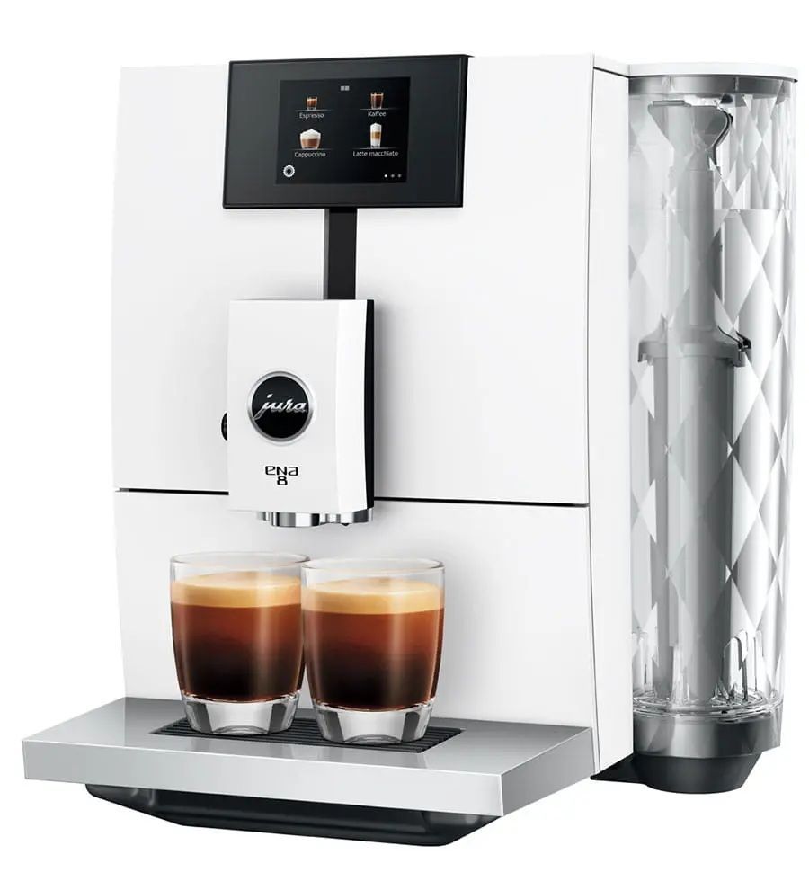 Jura  ENA8Ⅱ 全自動咖啡機(白色)全自動研磨咖啡機(購機好禮：五大品牌咖啡豆＆保養雙利器)