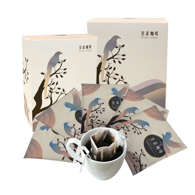皇雀【Krone】耶加雪菲 掛耳式隨身盒(5入包)