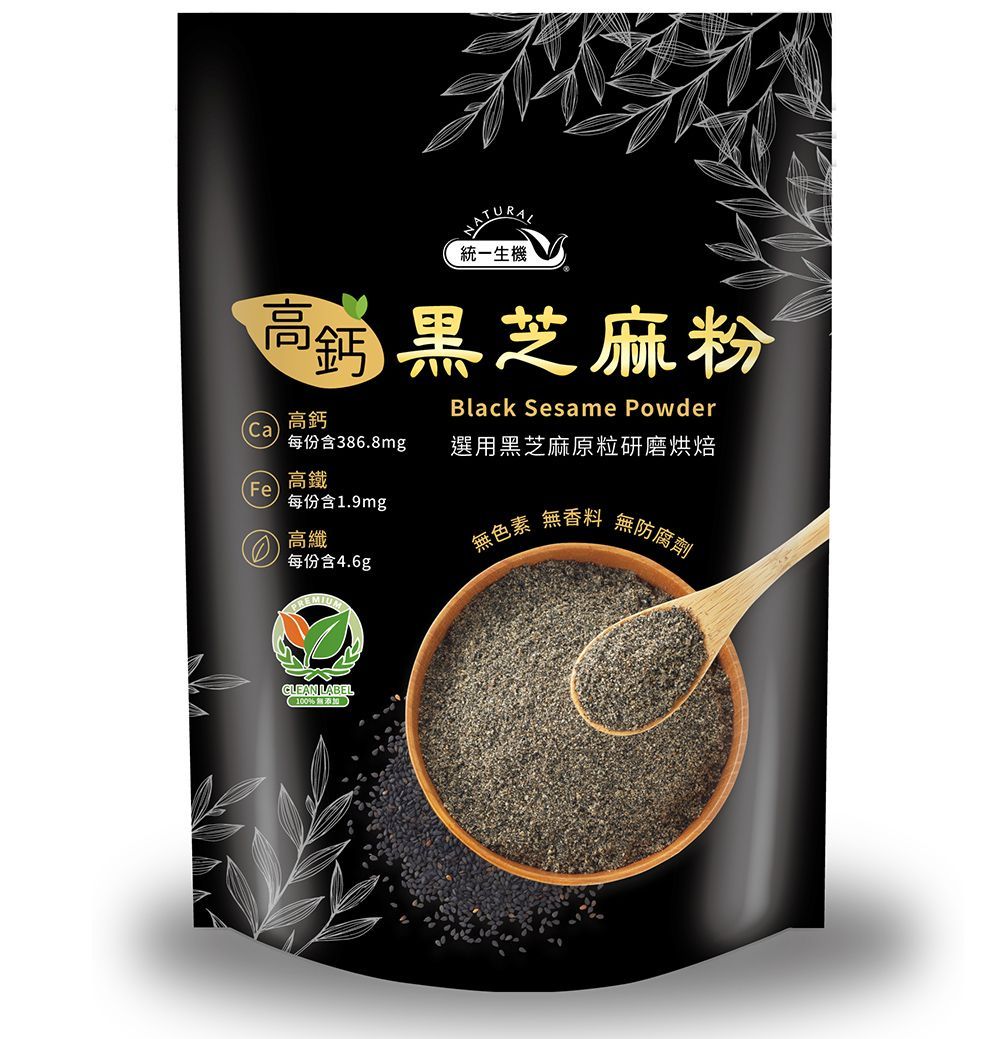 統一生機-高鈣黑芝麻粉