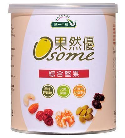 統一生機-果然優綜合堅果 養生零嘴(360公克/罐)3+1