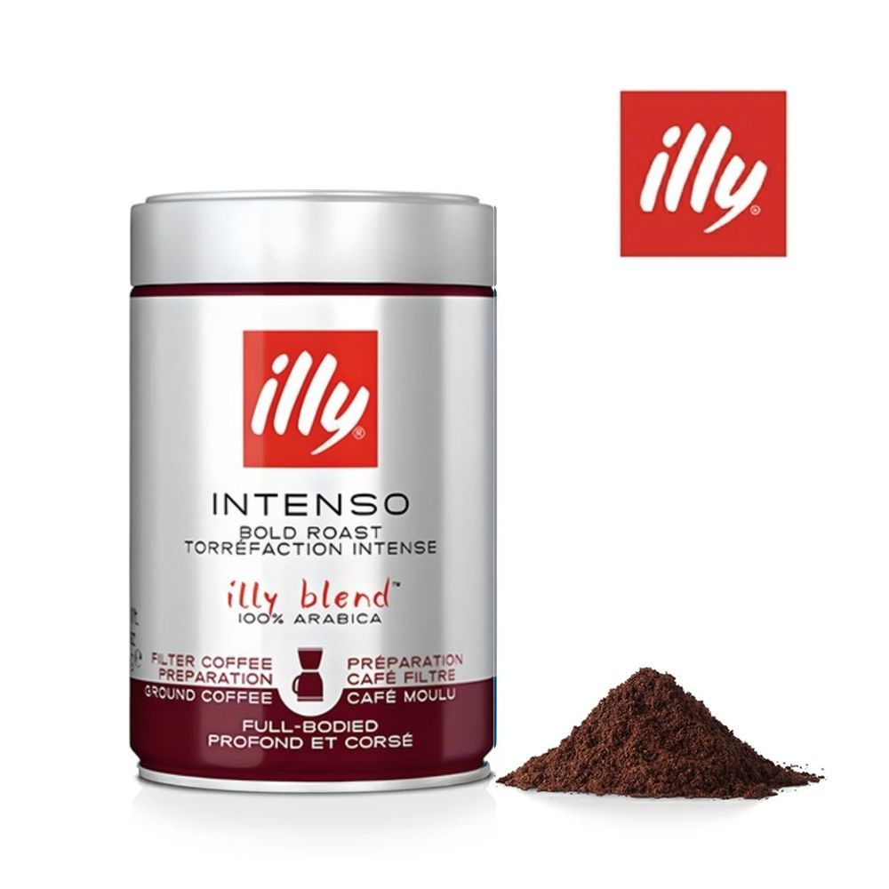 illy【illy意利】咖啡深焙濾泡粉 (250g)