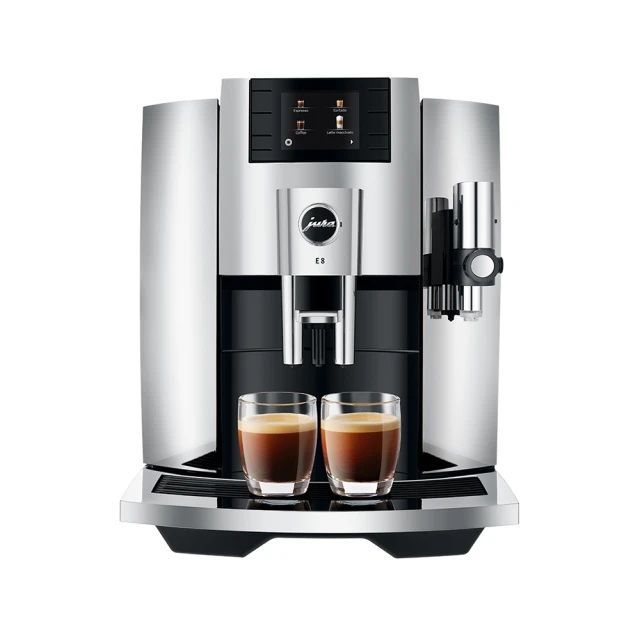 Jura E8 IV 全自動研磨咖啡機(購機好禮：五大品牌咖啡豆＆保養雙利器)