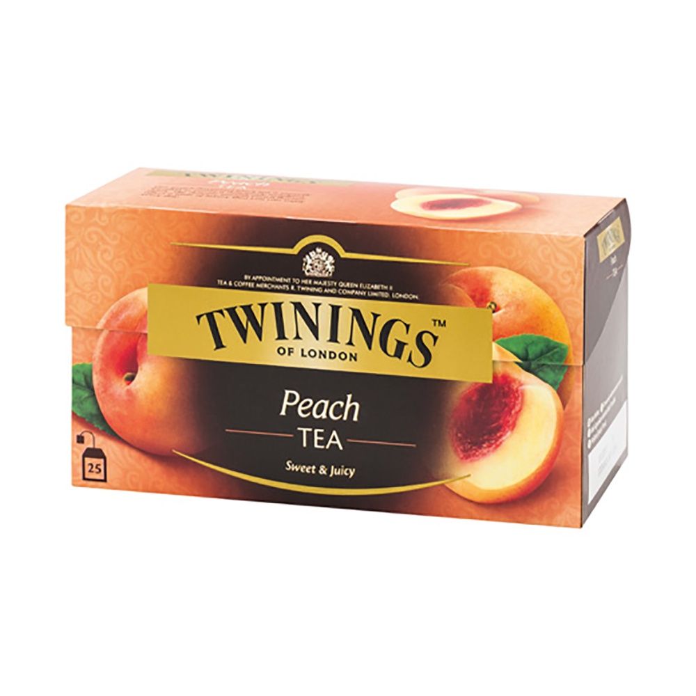 TWININGS 唐寧茶- 香甜蜜桃茶 (2gx25包) 盒