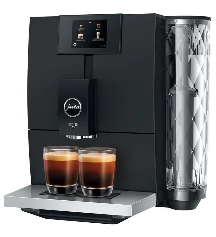 Jura  ENA8Ⅱ 全自動咖啡機(黑色)全自動研磨咖啡機(購機好禮：五大品牌咖啡豆＆保養雙利器)