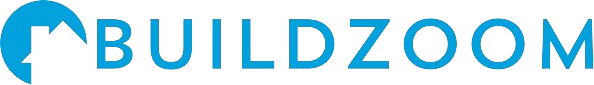 Blue logo with