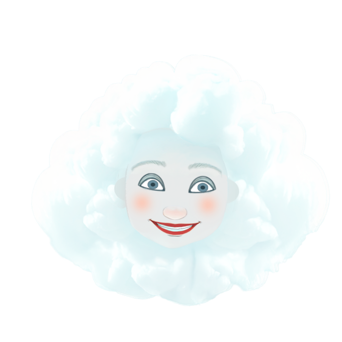 Moeder Wolk uit de Moeder Wolk tekenfilm