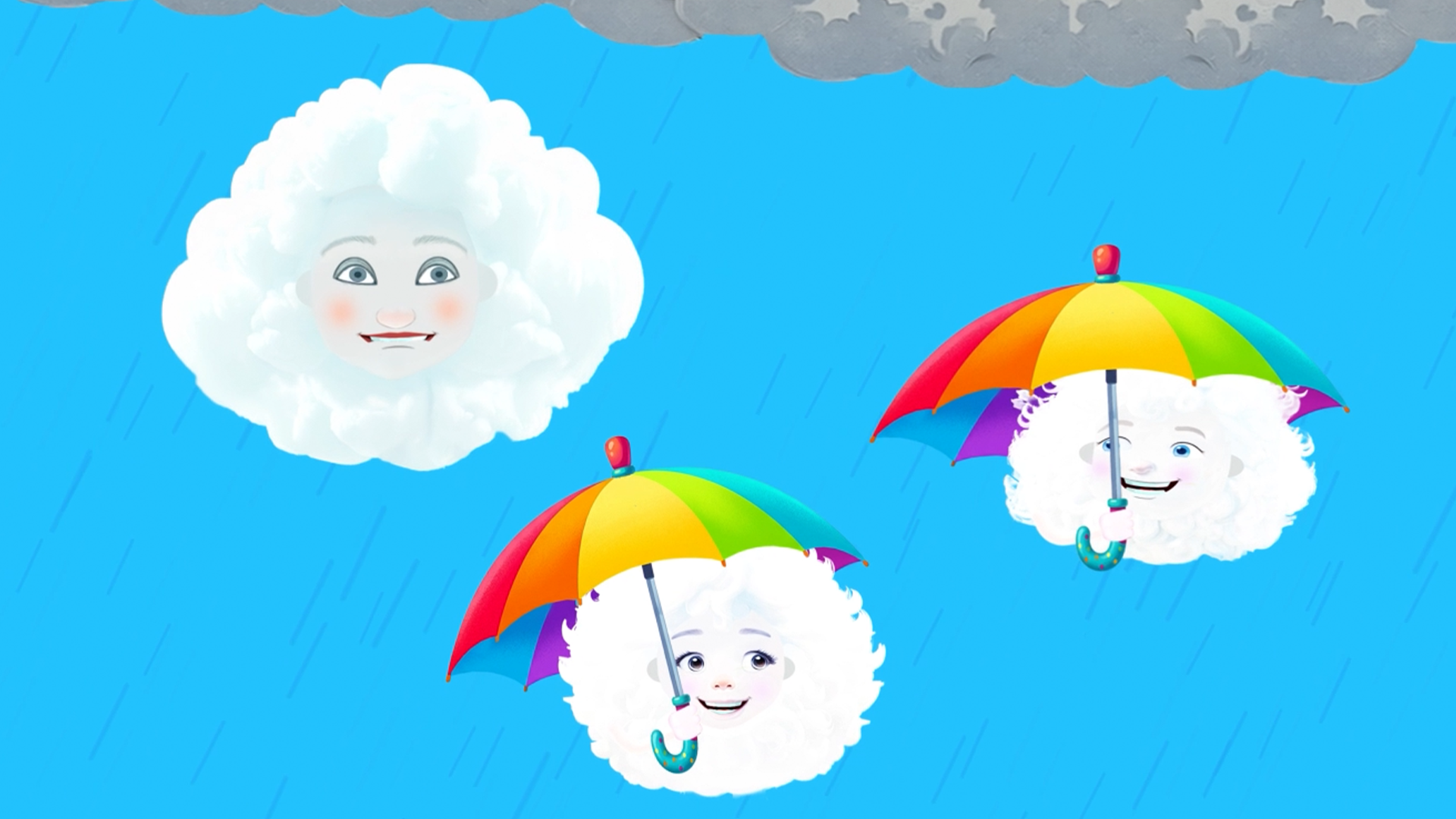 Moeder Wolk en de Regenwolken