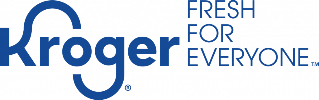 A kroger logo that says fresh for everyone