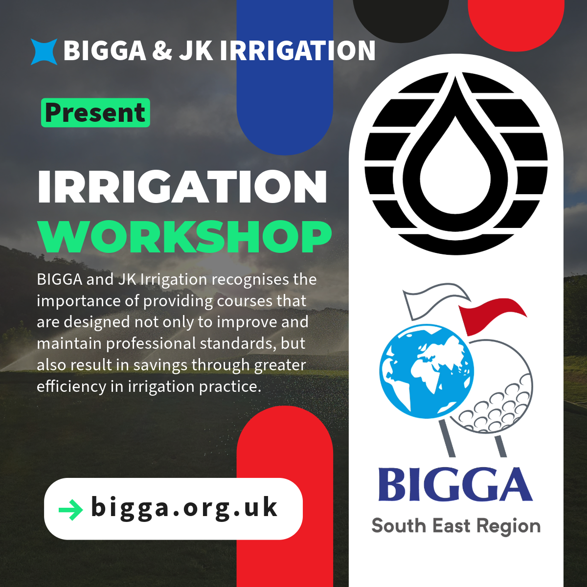 BIGGA Workshop for Irrigation