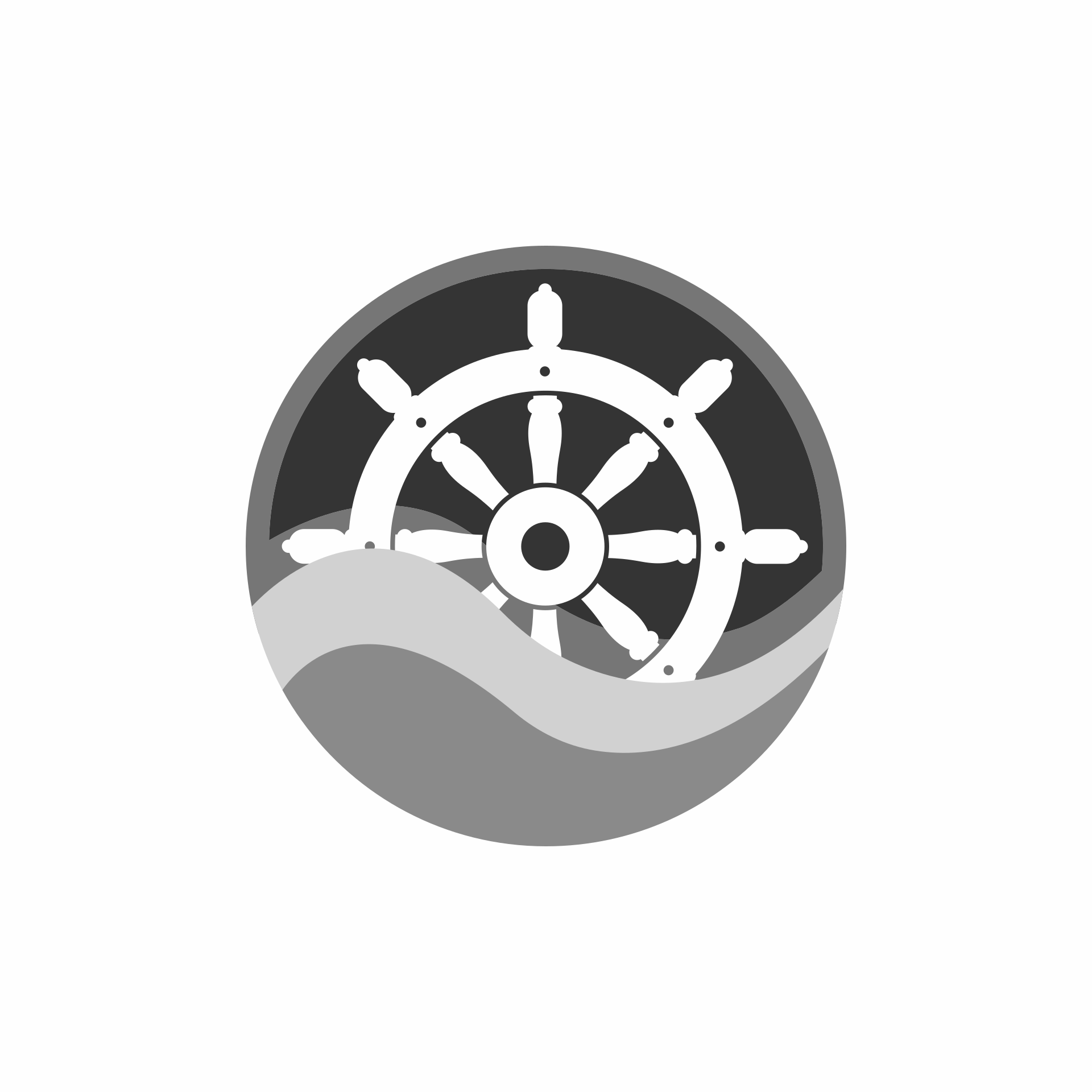 Port Mansfield logo by Focil Consulting in grey