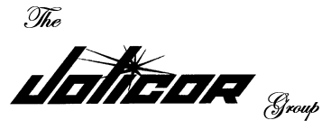 Stylized black “Joltcor” logo with “The” and “Group” in cursive text
