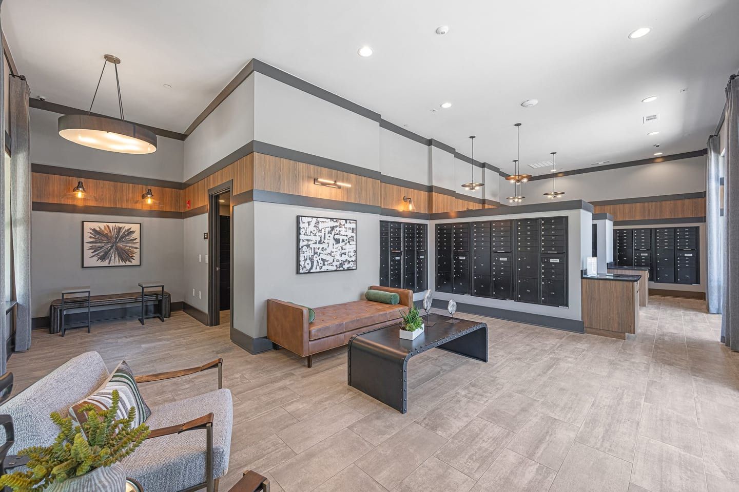 Populus Westside Apartments package room - Atlanta, GA